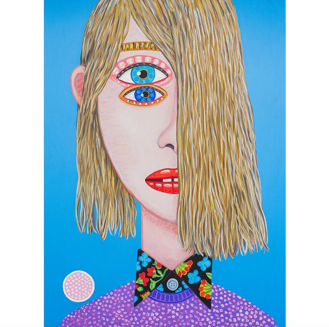 Brian Calvin, Sadie Jane, 2023; Limited Edition Print
