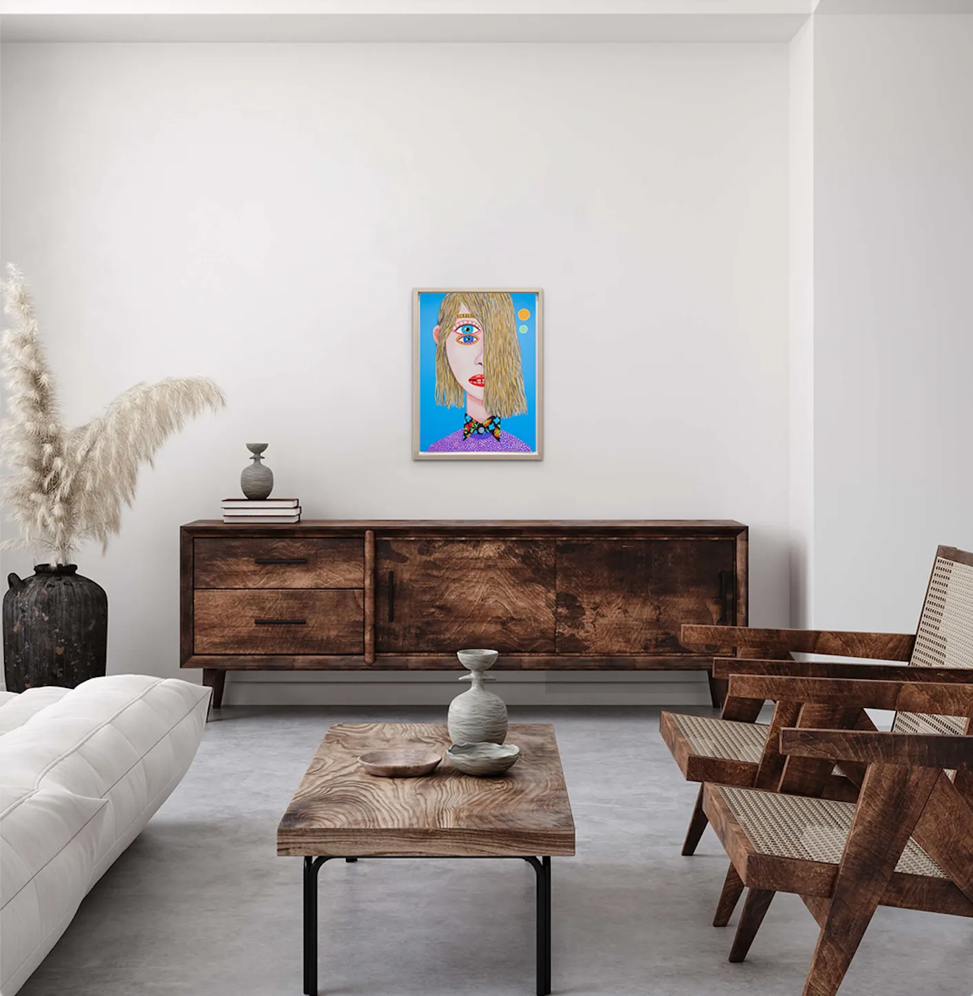 Brian Calvin, Sadie Jane, 2023; Limited Edition Print