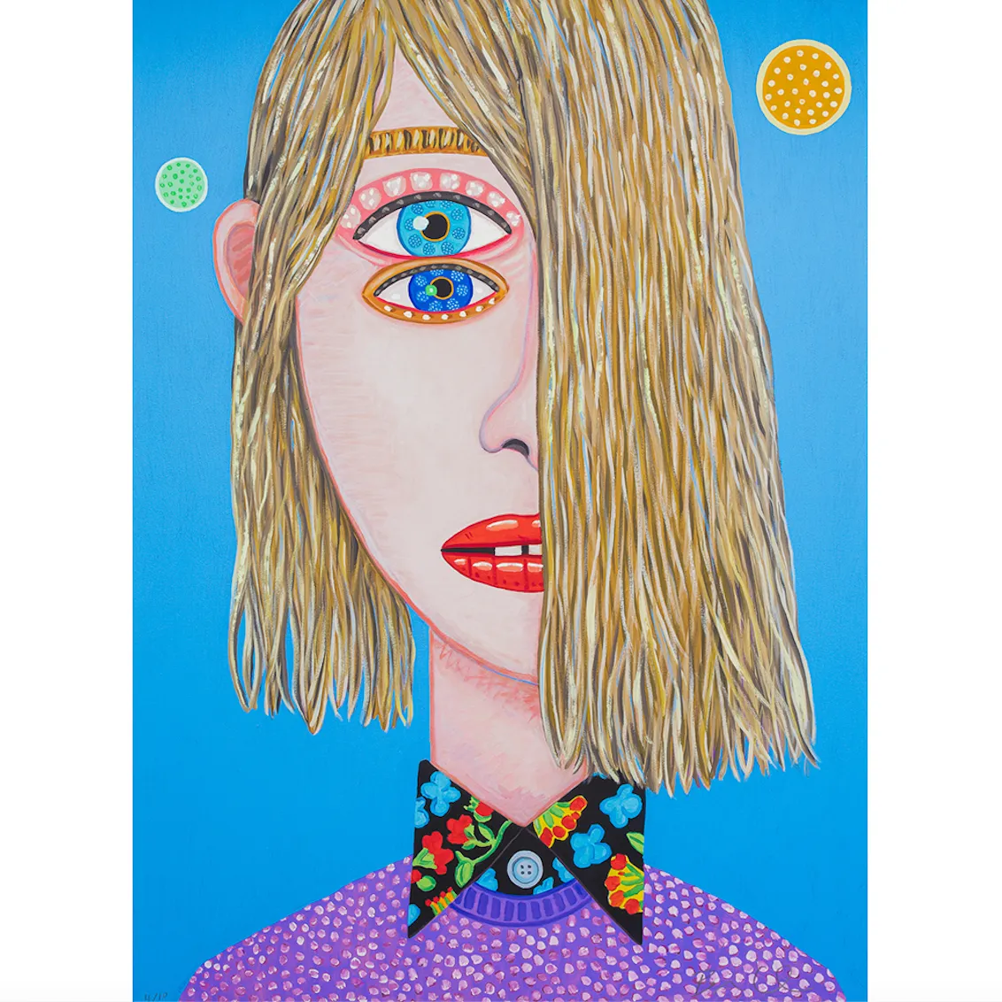 Brian Calvin, Sadie Jane, 2023; Limited Edition Print