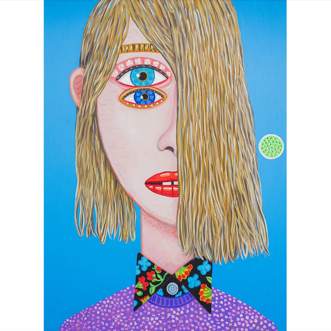 Brian Calvin, Sadie Jane, 2023; Limited Edition Print