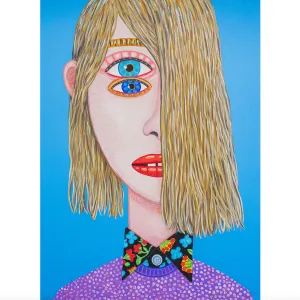 Brian Calvin, Sadie Jane, 2023; Limited Edition Print
