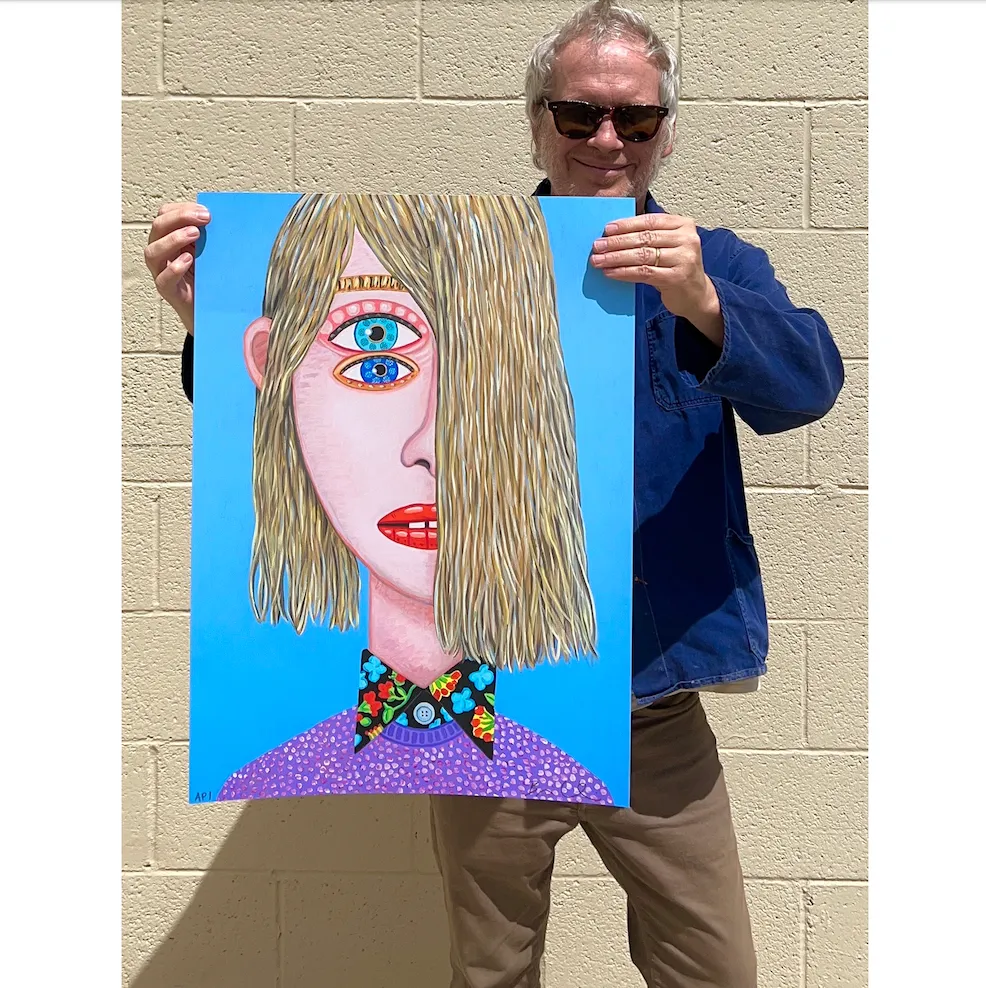 Brian Calvin, Sadie Jane, 2023; Limited Edition Print