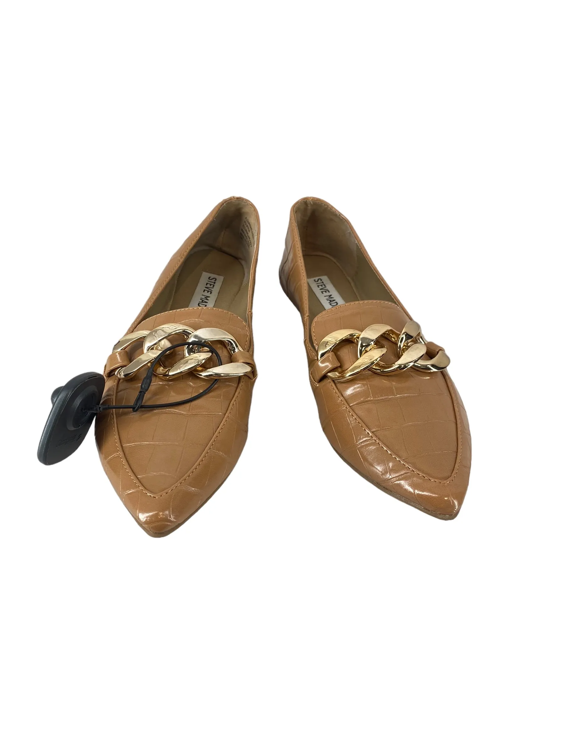 Brown Shoes Flats Steve Madden, Size 6.5