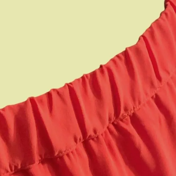 Cache' Red High-Low Hem Maxi Skirt