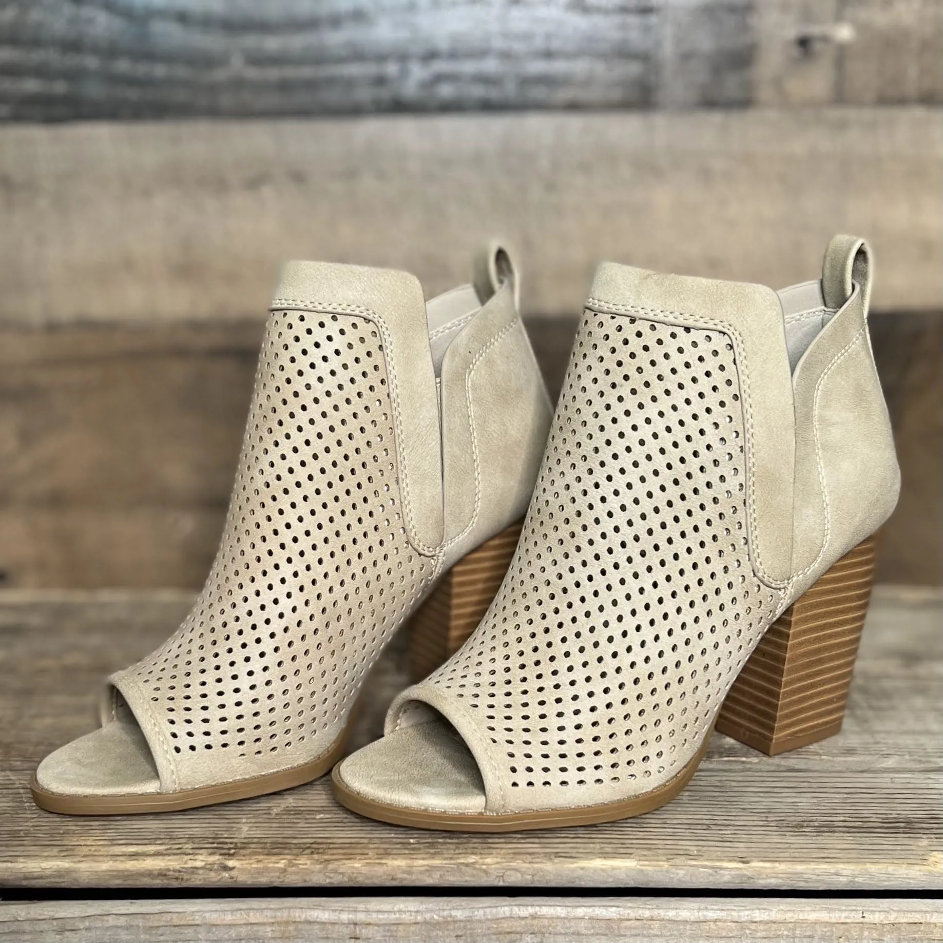 Candace Heel Taupe