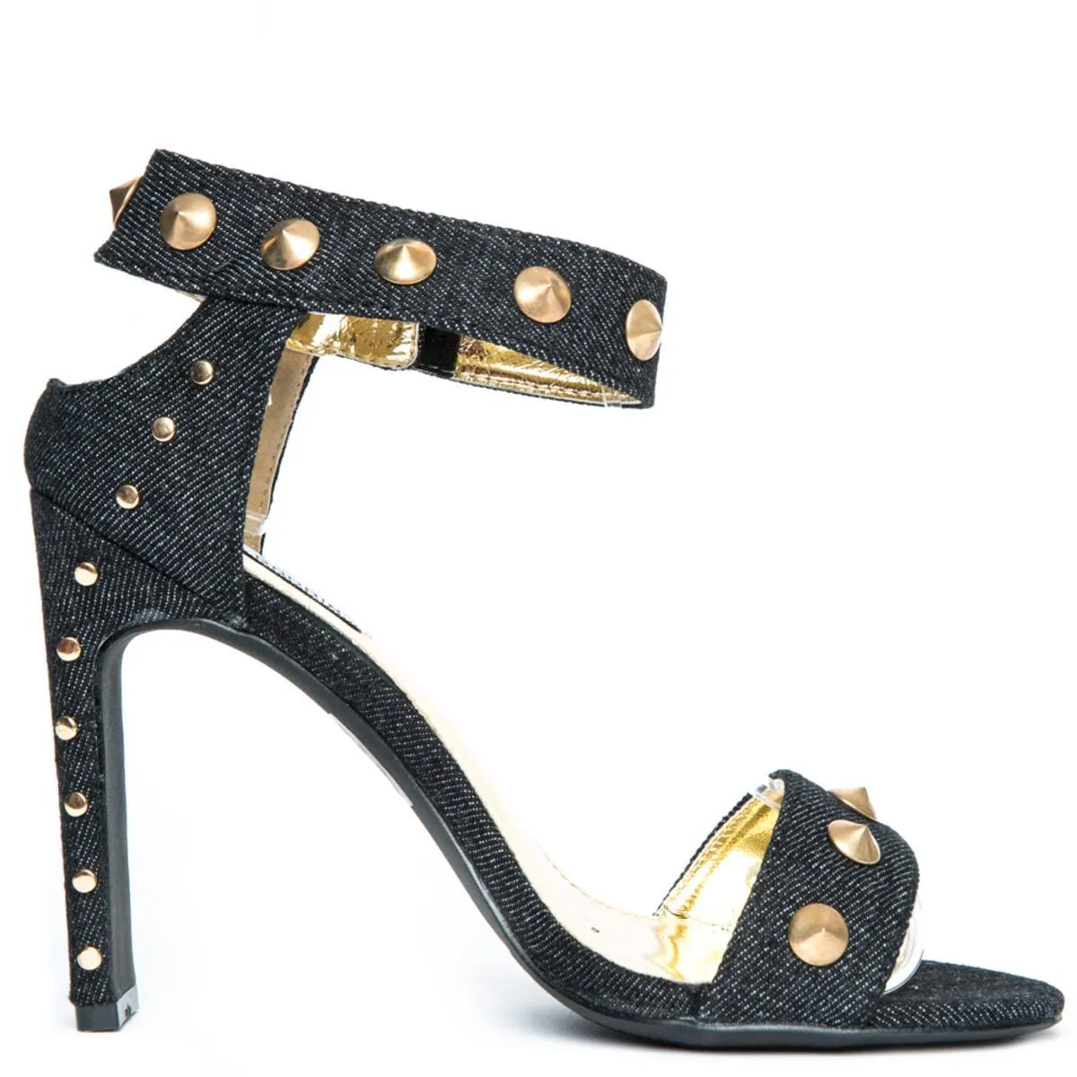 Cape Robbin Jen-17 Black High Heels BLACK