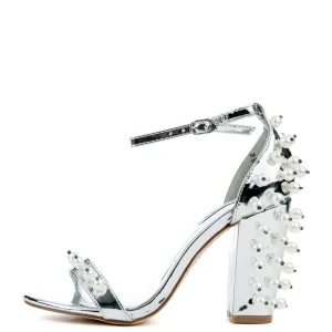 Cape Robbin Skylar-1 High Heel Silver