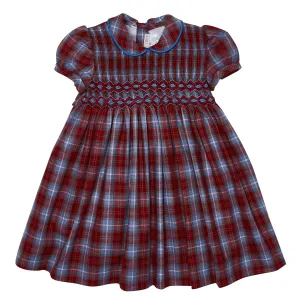 CAYA HAND-SMOCKED DRESS