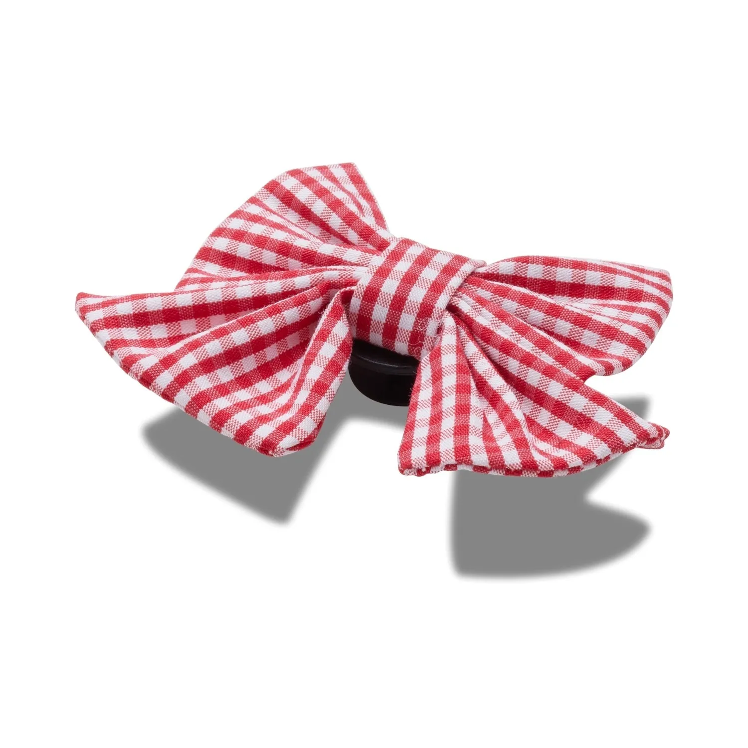 Cherry Gingham Bow Jibbitz
