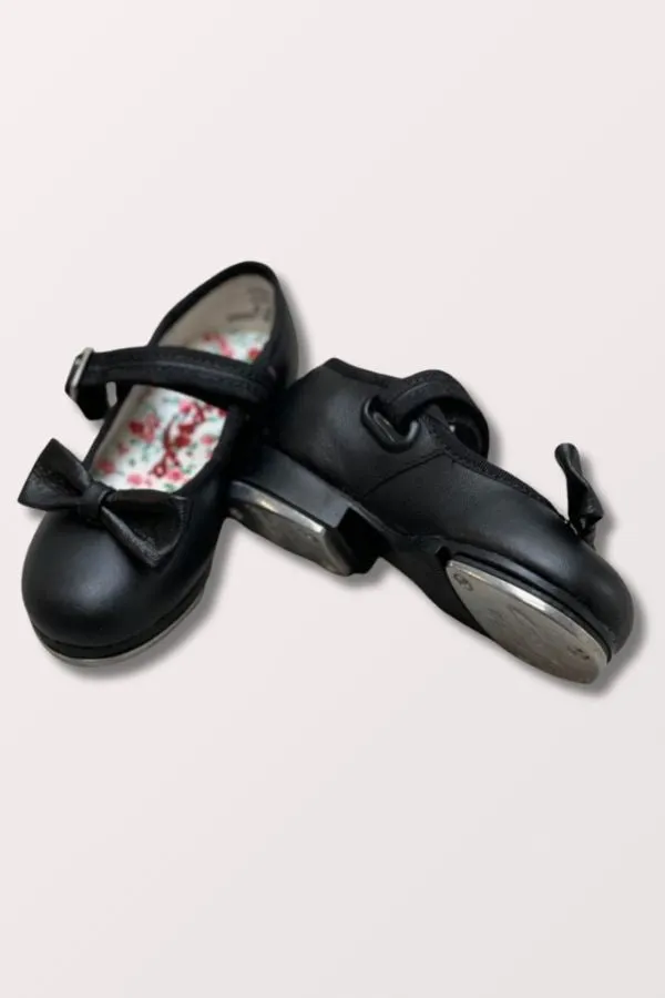Children's Mary Jane Velcro Tap Shoes - Black (Limited Stock)