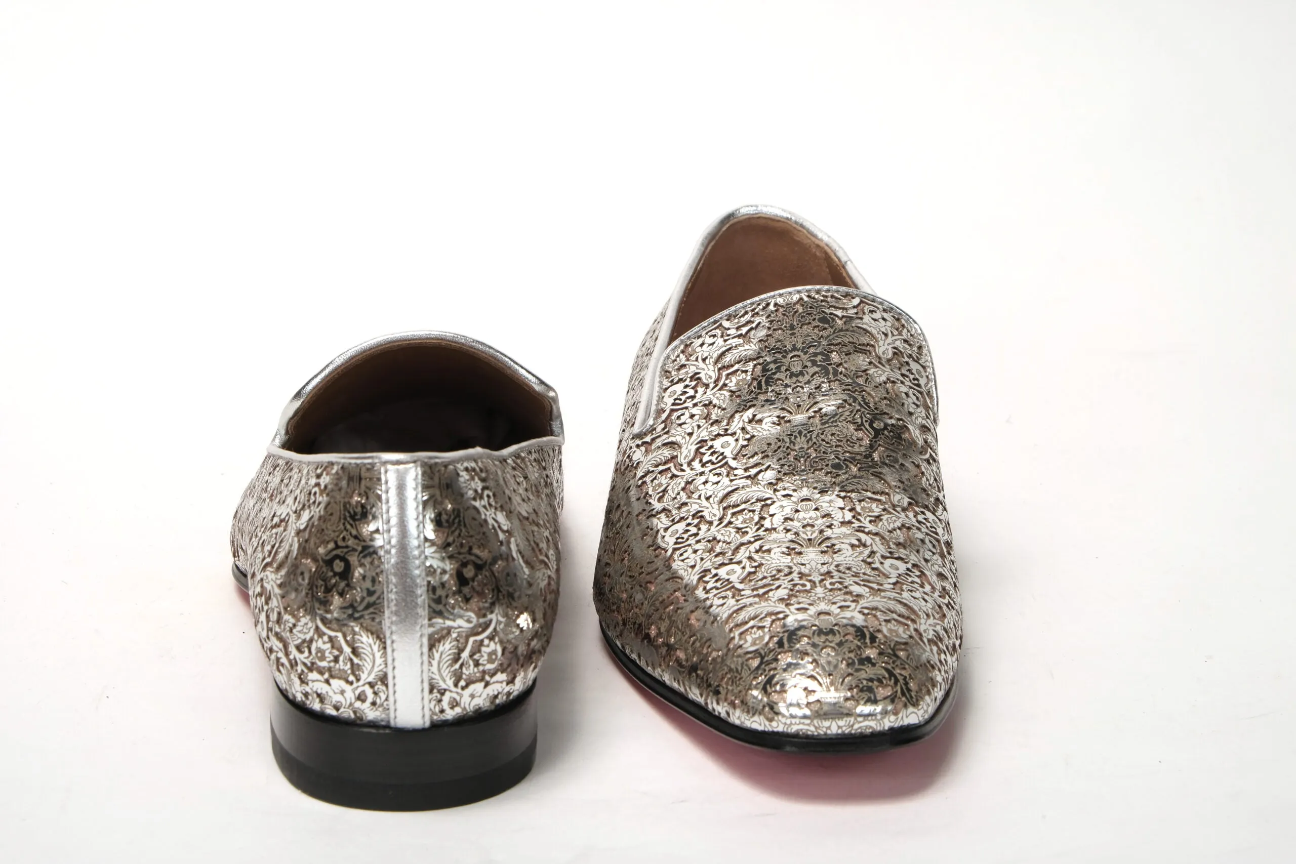 Christian Louboutin Silver Version Dandelion Flat Shoes
