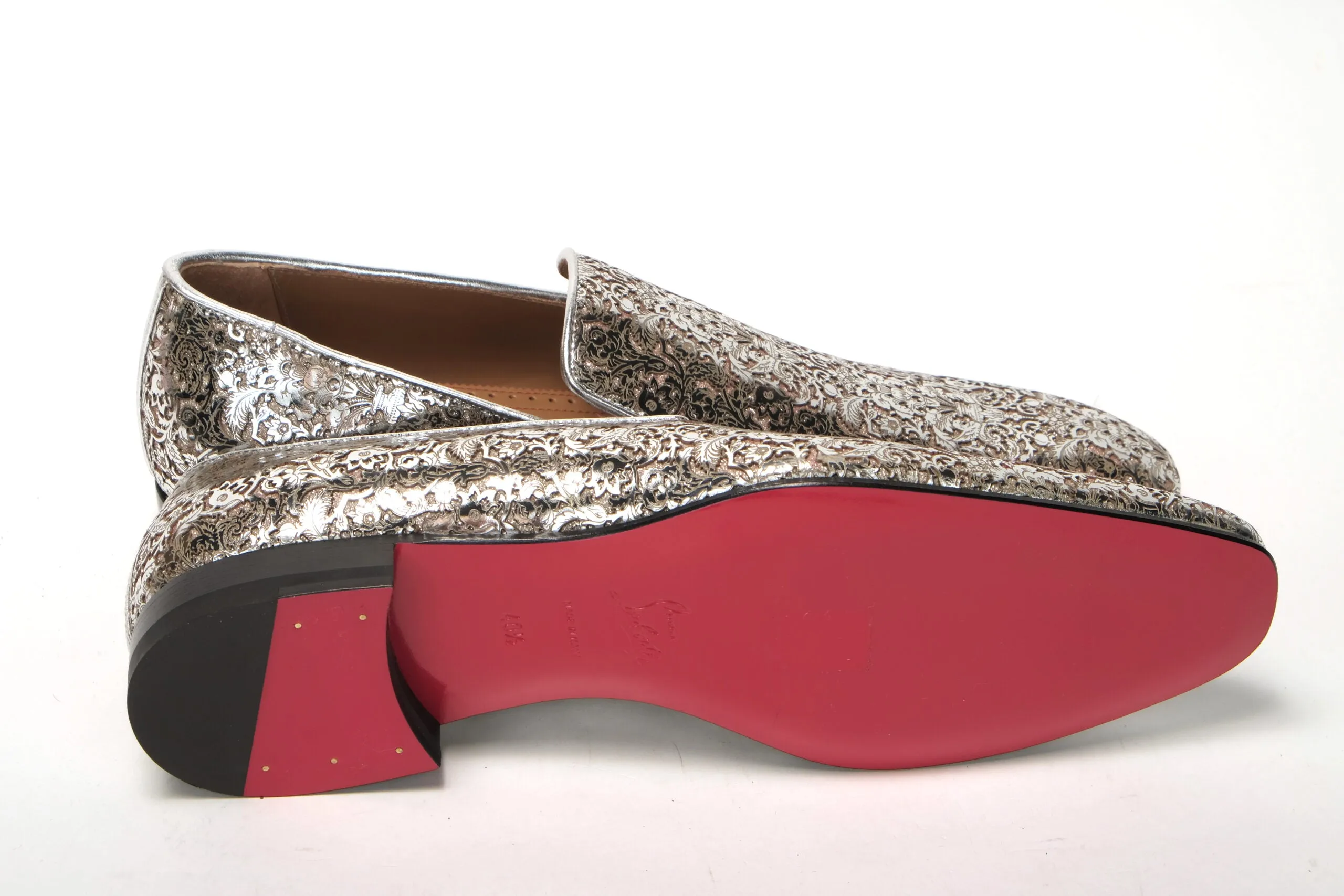Christian Louboutin Silver Version Dandelion Flat Shoes