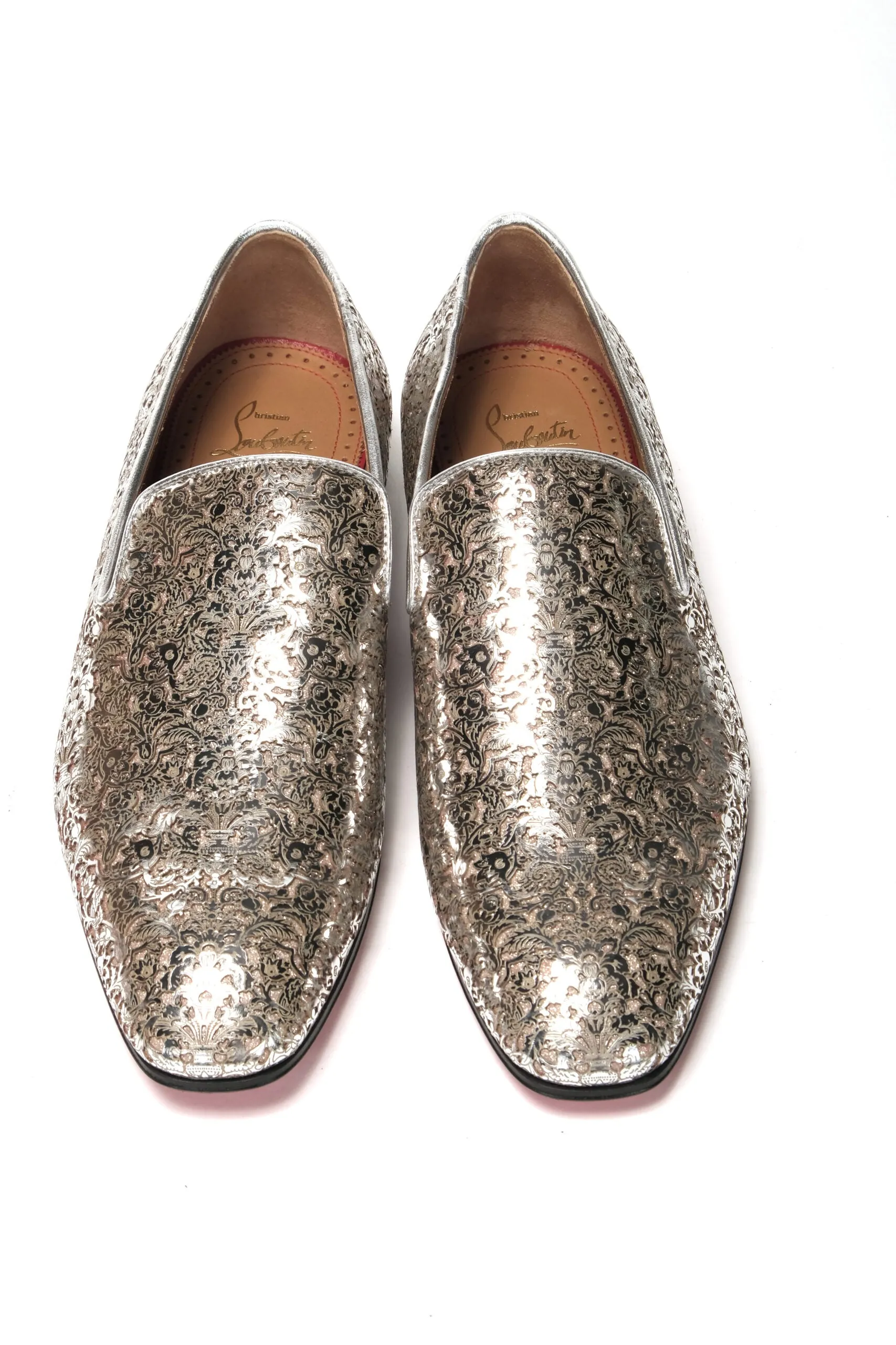 Christian Louboutin Silver Version Dandelion Flat Shoes
