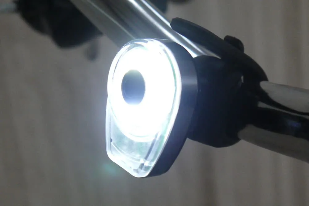 Circle Bike Light (front)