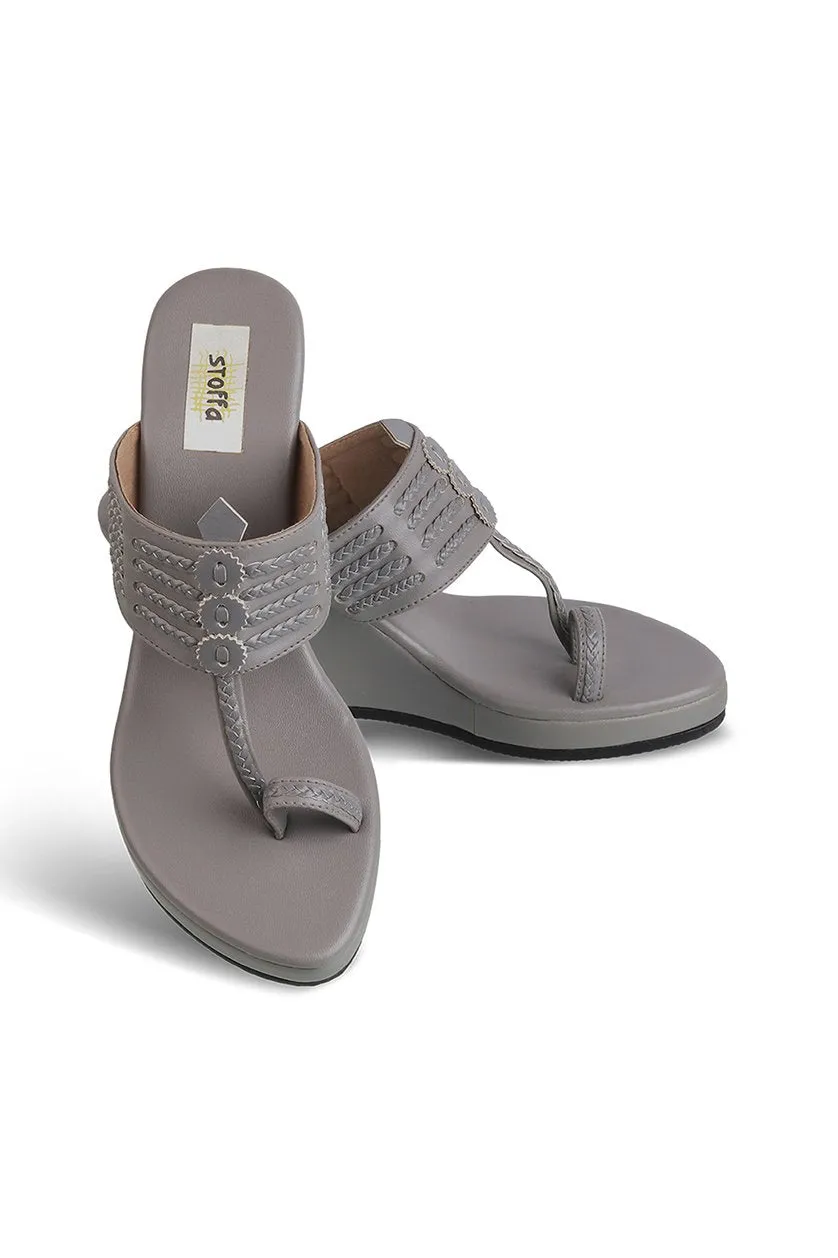 Classic High K Wedge Slate