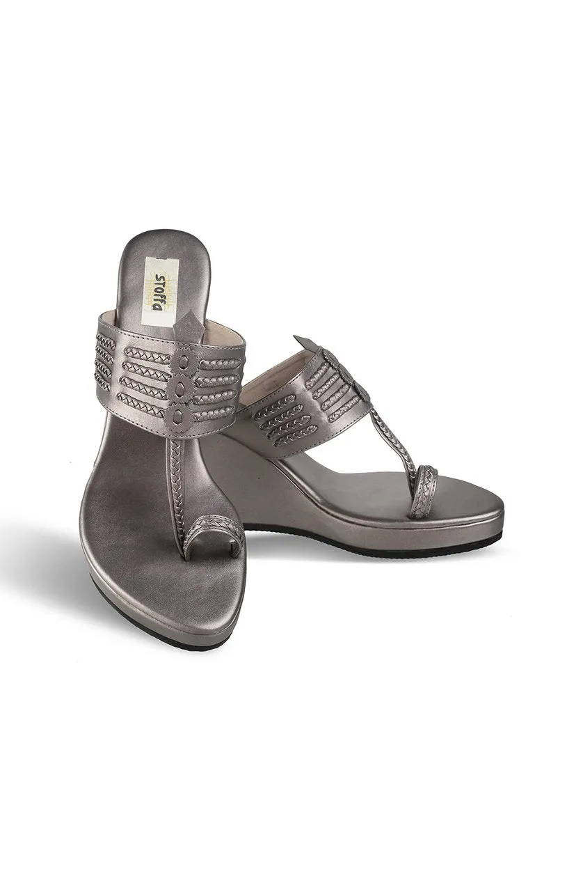 Classic High K Wedge Slate