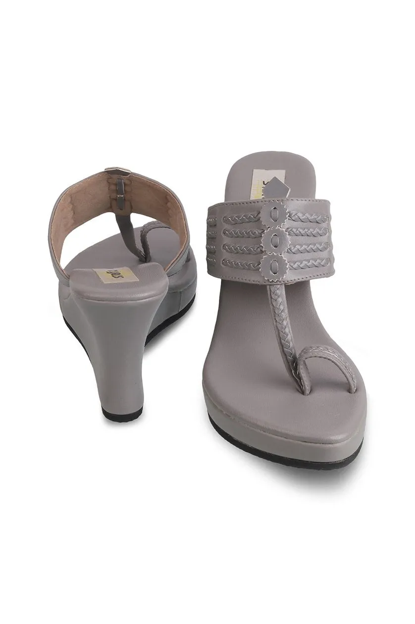 Classic High K Wedge Slate