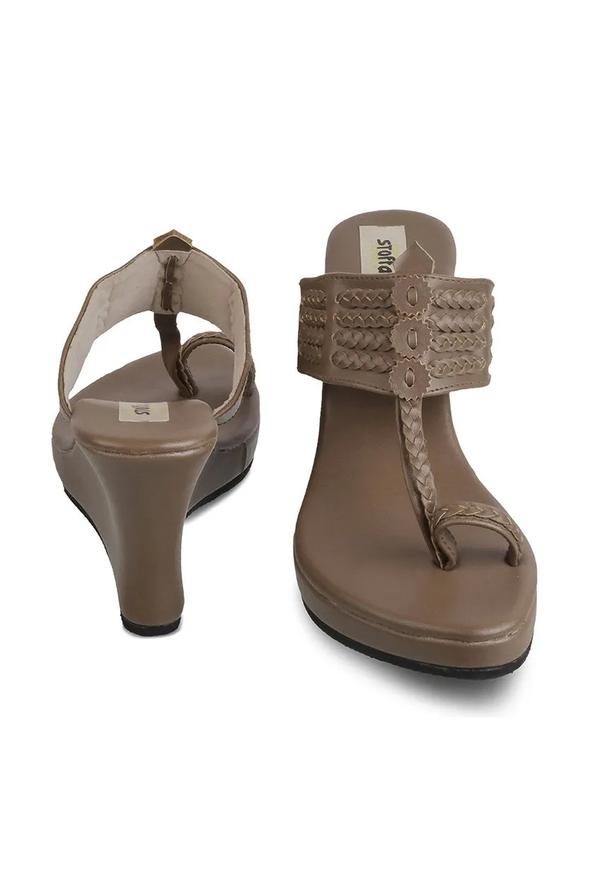 Classic High K Wedge Slate