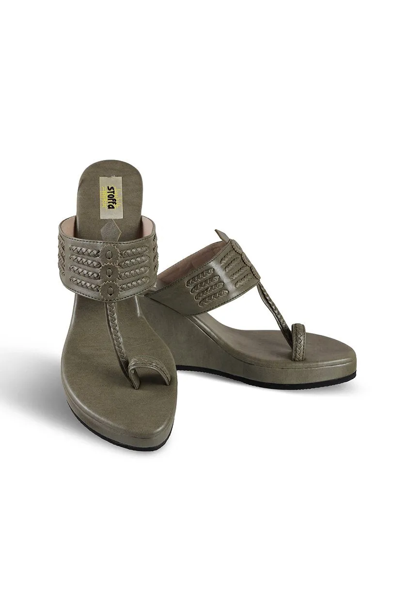 Classic High K Wedge Slate