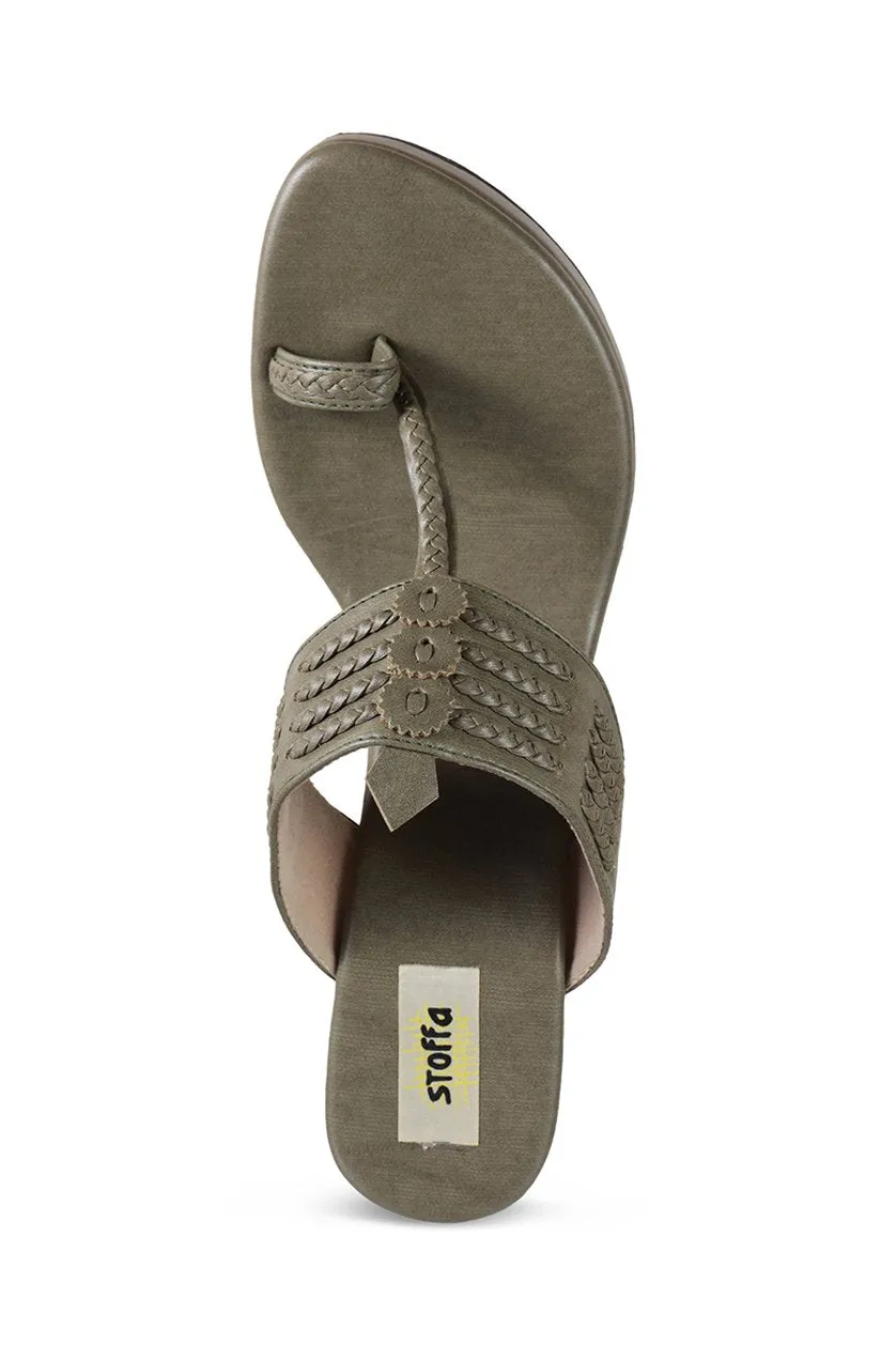 Classic High K Wedge Slate