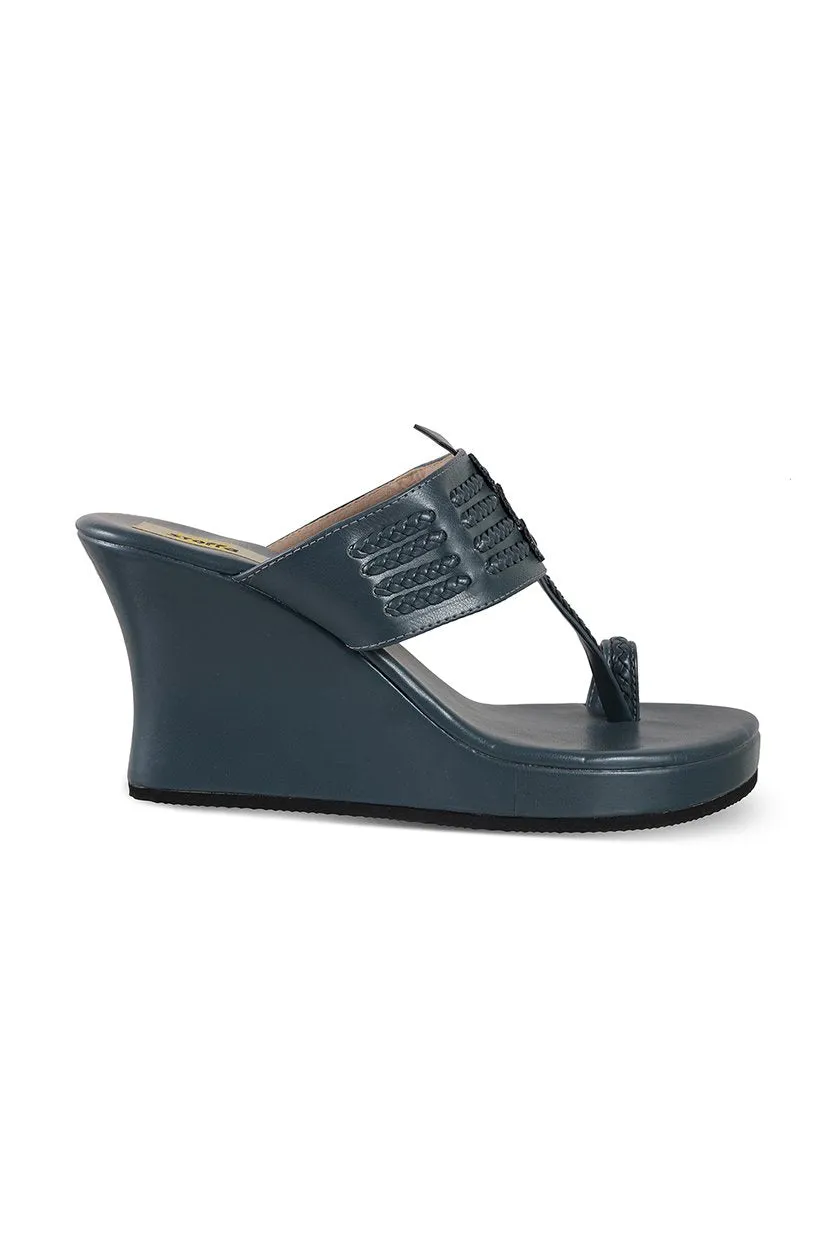 Classic High K Wedge Slate