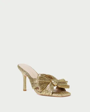 Claudia Skinny Heel in Oro