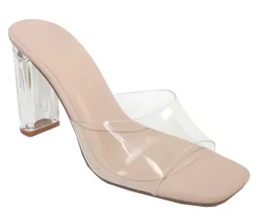 Clear Obsession Heels