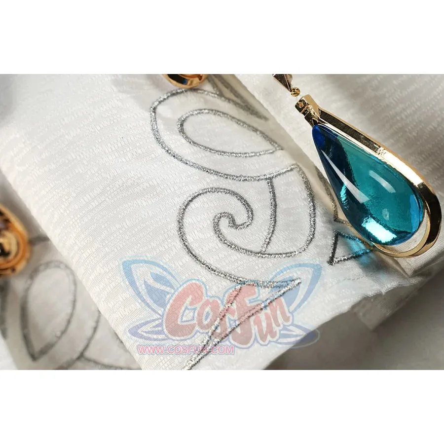 【CLEARANCE】Genshin Impact Black/White Furina Hydro Archon Cosplay Costume C08735  AAA