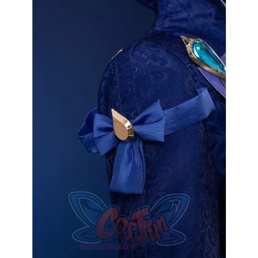 【CLEARANCE】Genshin Impact Black/White Furina Hydro Archon Cosplay Costume C08735  AAA