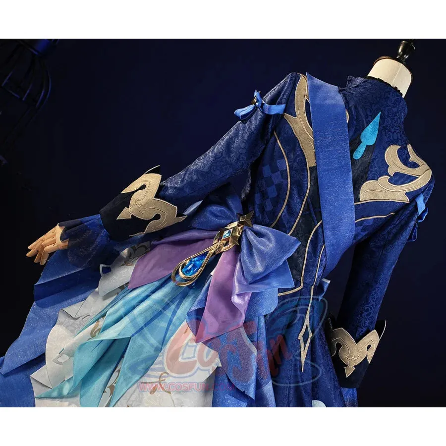 【CLEARANCE】Genshin Impact Black/White Furina Hydro Archon Cosplay Costume C08735  AAA