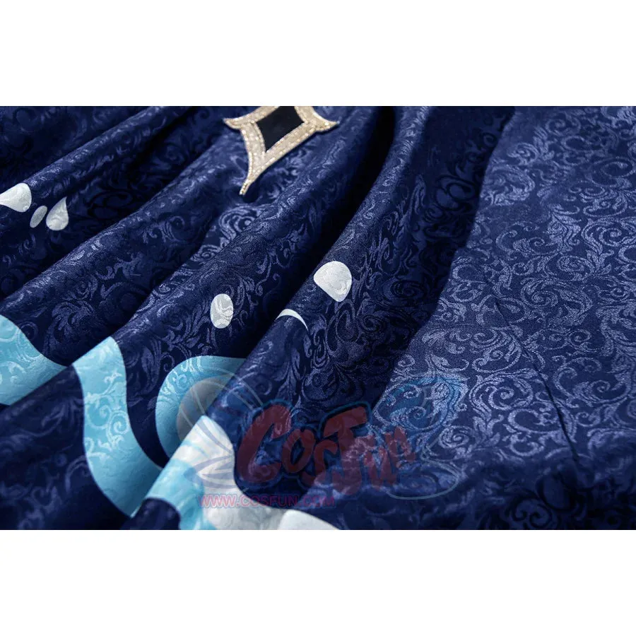 【CLEARANCE】Genshin Impact Black/White Furina Hydro Archon Cosplay Costume C08735  AAA