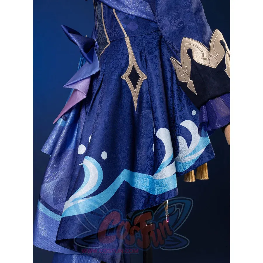 【CLEARANCE】Genshin Impact Black/White Furina Hydro Archon Cosplay Costume C08735  AAA