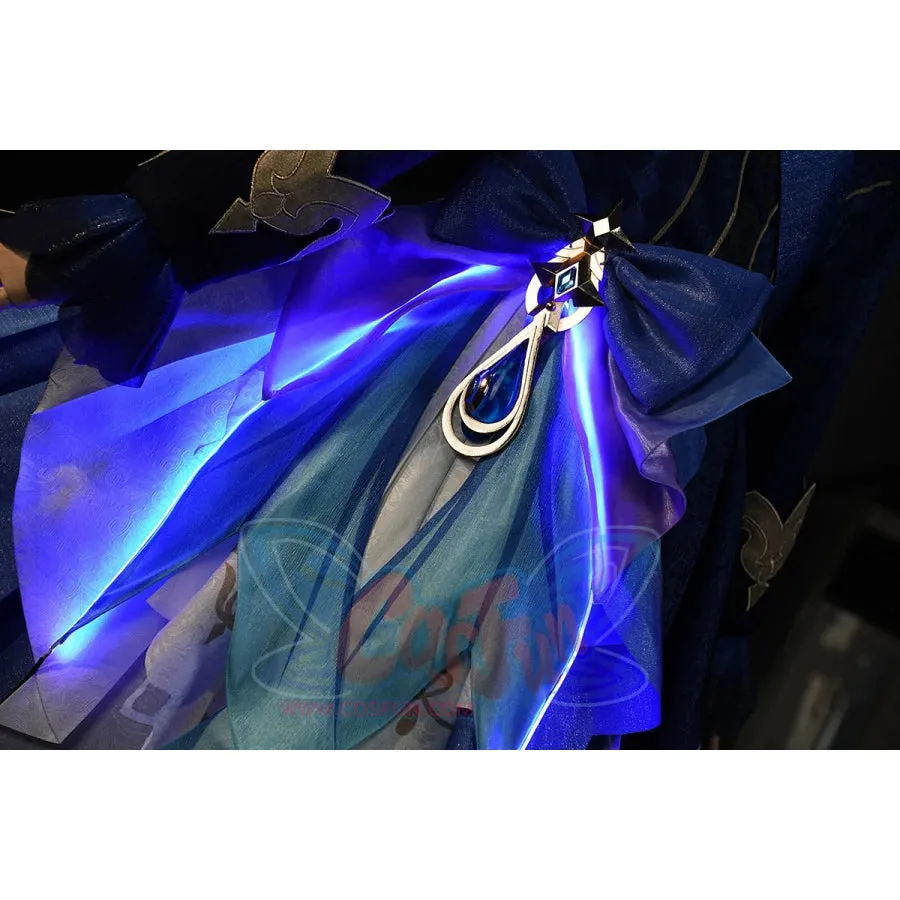 【CLEARANCE】Genshin Impact Black/White Furina Hydro Archon Cosplay Costume C08735  AAA