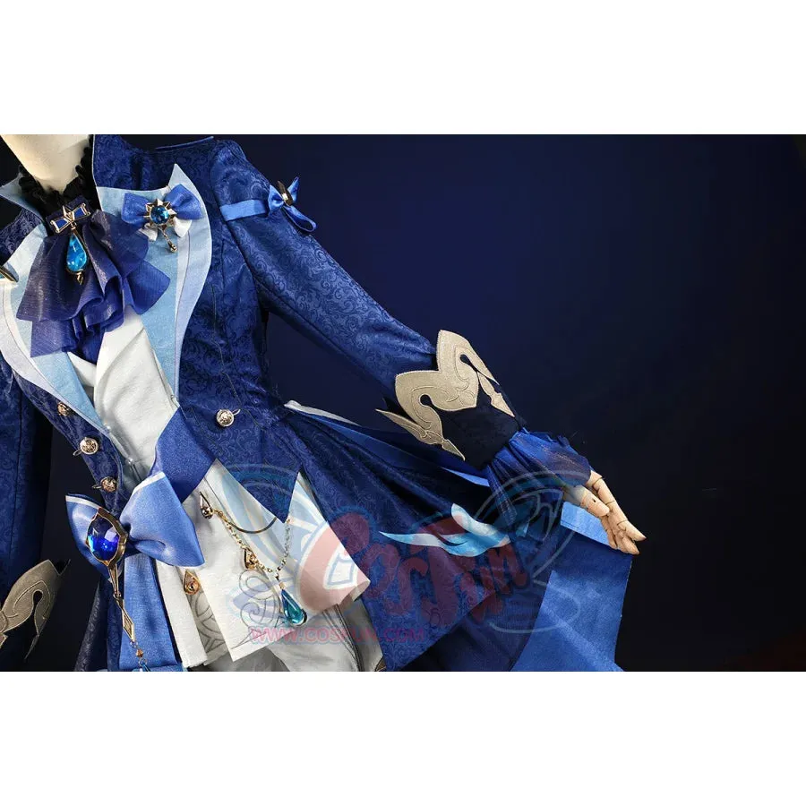 【CLEARANCE】Genshin Impact Black/White Furina Hydro Archon Cosplay Costume C08735  AAA