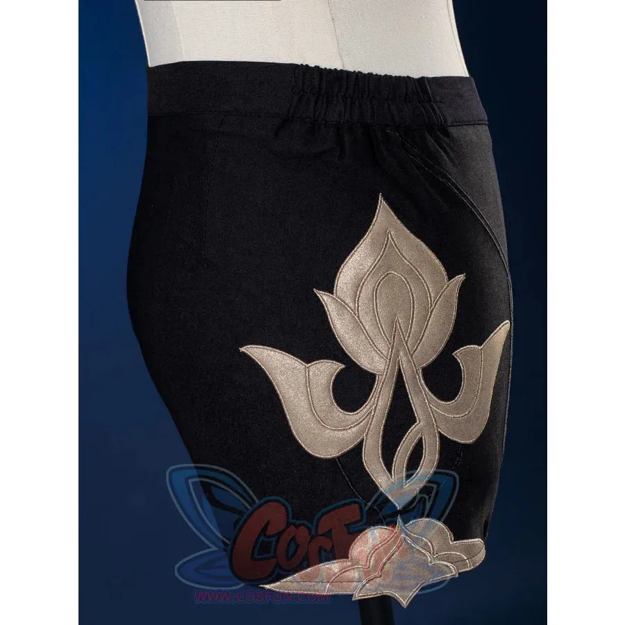【CLEARANCE】Genshin Impact Black/White Furina Hydro Archon Cosplay Costume C08735  AAA