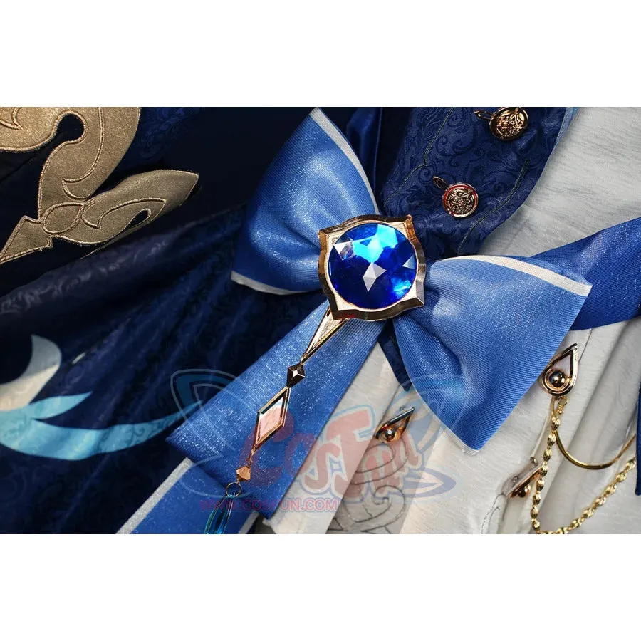 【CLEARANCE】Genshin Impact Black/White Furina Hydro Archon Cosplay Costume C08735  AAA