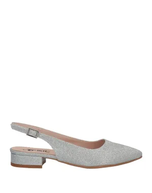 CLIDÉ Silver Ballet flats (17477751XW) Woman