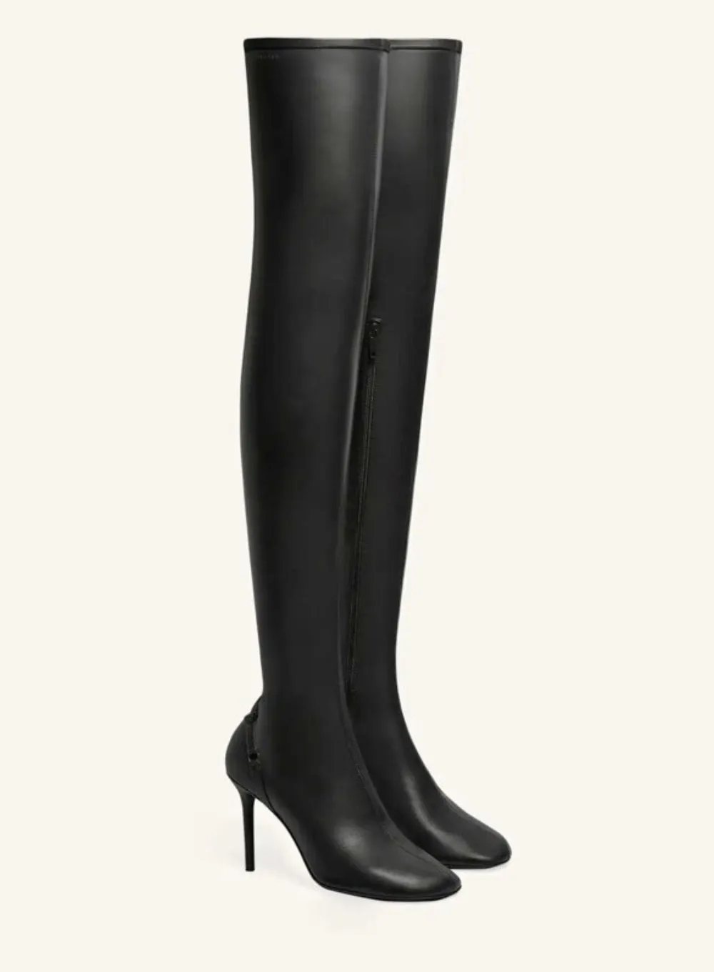 COURRÈGES | Oblique Strap Tight Boots