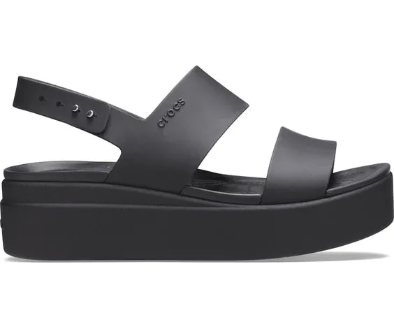 CROCS- WOMEN'S BROOKLYN LOW WEDGE SANDAL