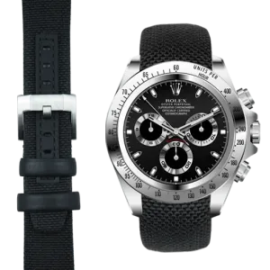 Curved End Nylon Strap for Rolex Daytona with Tang Buckle