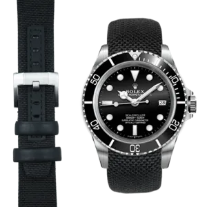 Curved End Nylon Strap for Rolex Sea-Dweller with Tang Buckle