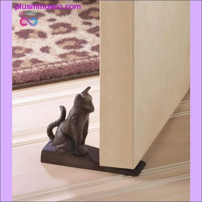 Cute Kitty Cat Door Stopper ll Plusminusco.com