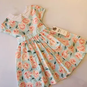 DAGA - Peachy Rose Dress - Peach