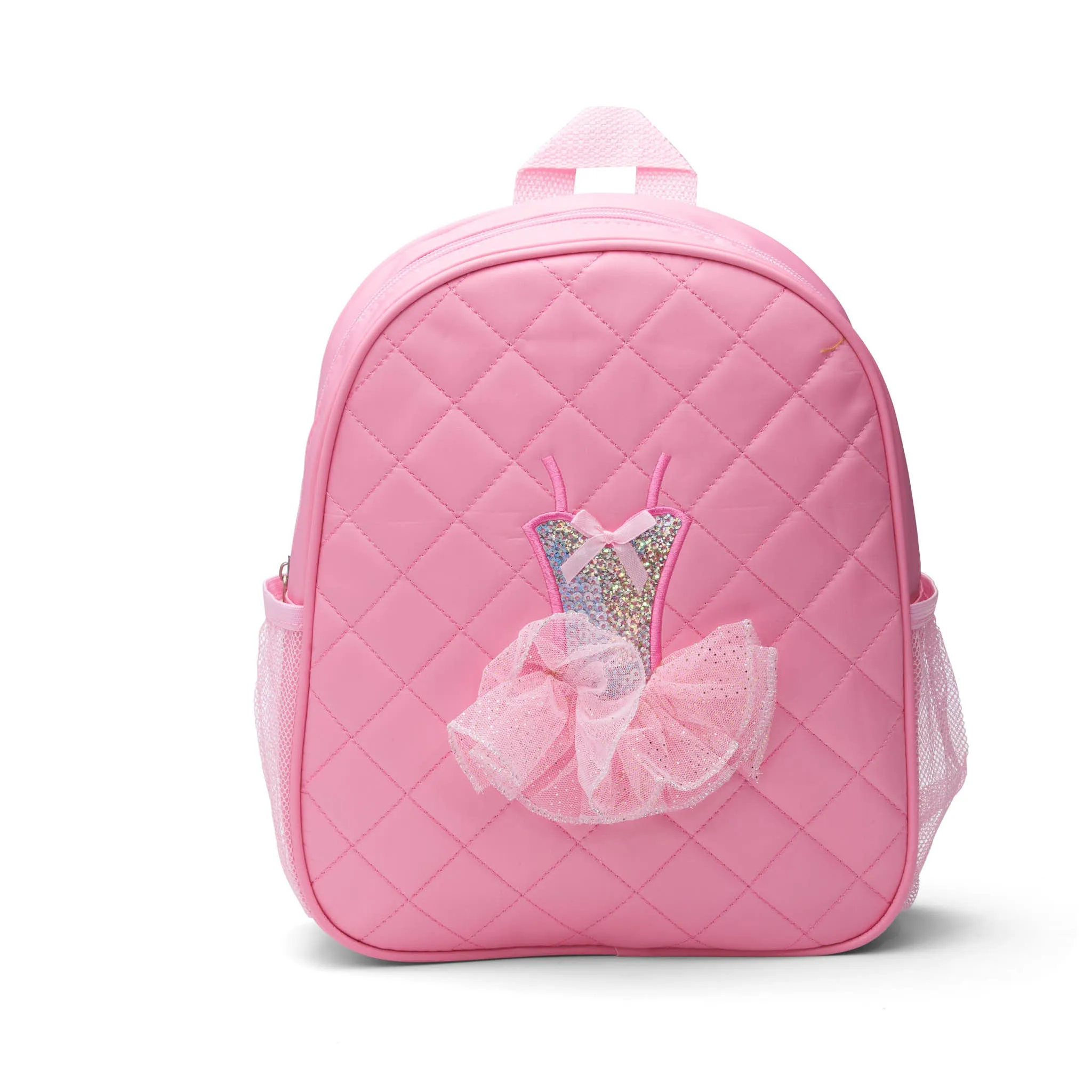 Dance Backpack Quilted Sequin Ballerina Tutu Backpack Medium Girls 3-9
