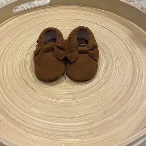 Dark Brown Bow Shoe