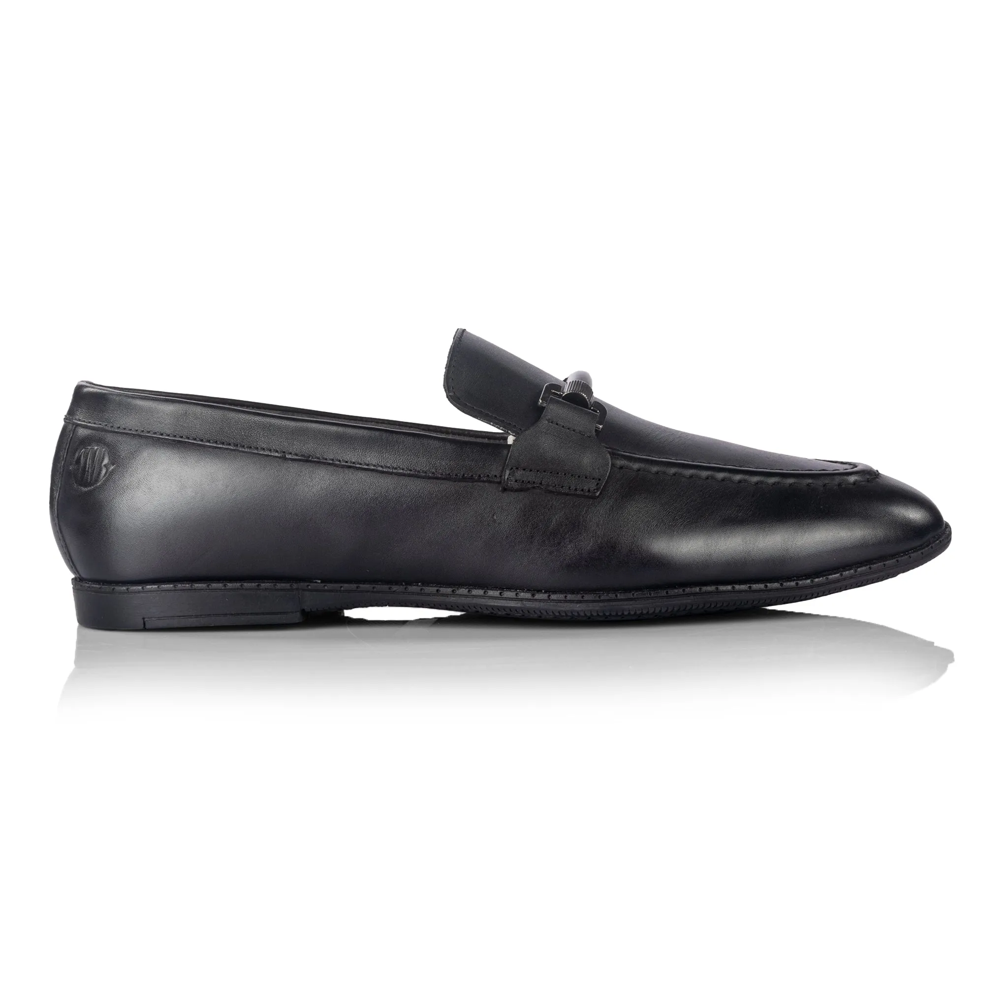 Davin Corded Loafer (Piano Black)