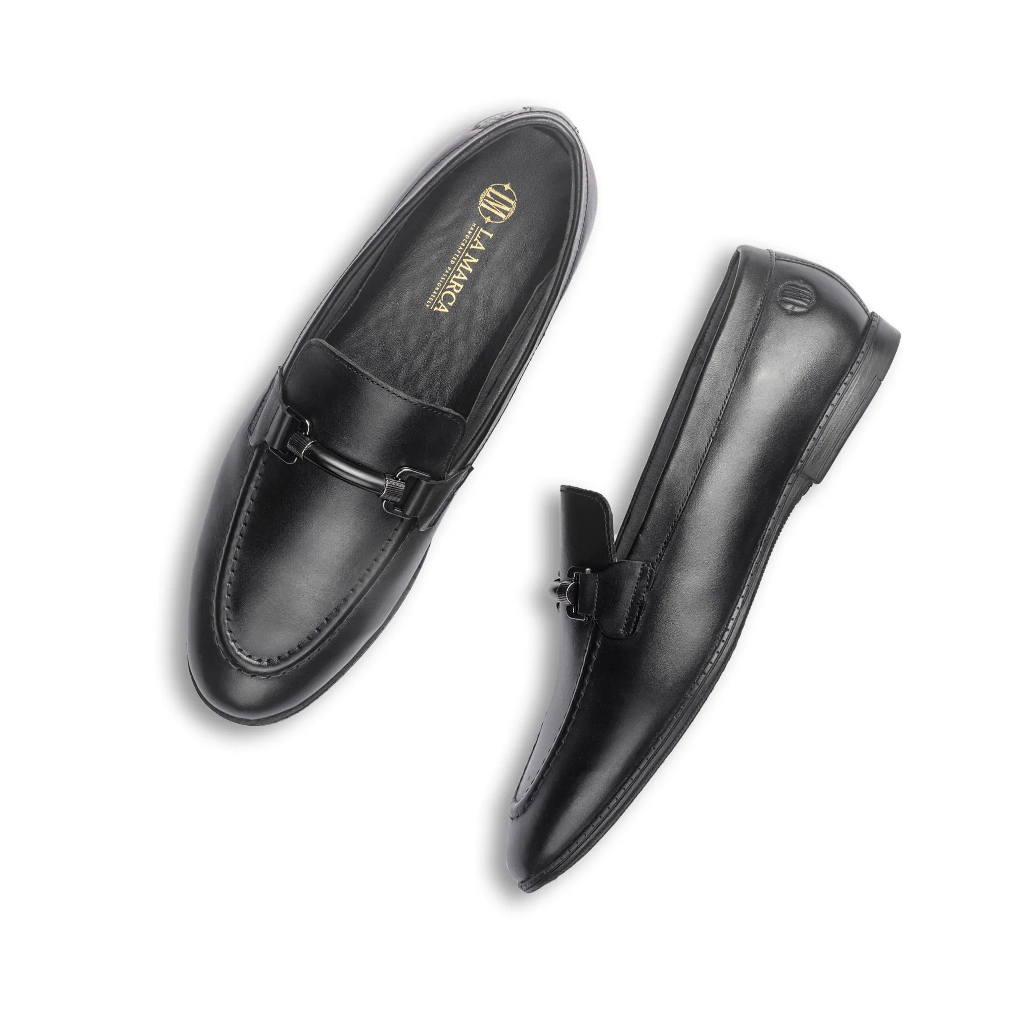 Davin Corded Loafer (Piano Black)