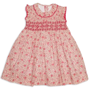 DELPHINE HAND-SMOCKED DRESS