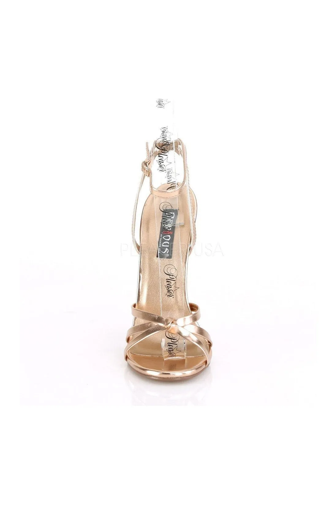 DOMINA-108 Sandal  | Rose Gold