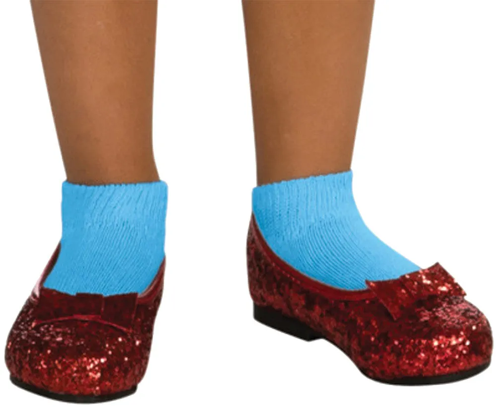 Dorothy Sequin Shoes Child Med Child Girls Costume Accessories
